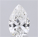 Diamante Natural 0.73 quilates, De pera , Color G, claridad VS2 y certificado IGI