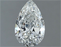Diamante Natural 0.60 quilates, De pera , Color G, claridad VS1 y certificado GIA