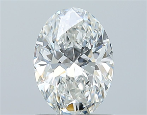 Picture of Natural Diamond 0.90 Carats, Oval with  Cut, G Color, VS2 Clarity and Certified by GIA