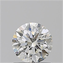 Natural Diamond 0.90 Carats, Round with Excellent Cut, J Color, VS2 Clarity and Certified by GIA