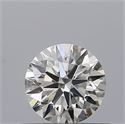 Diamante Natural 0.50 quilates, Redondo , Color I, claridad VS1 y certificado GIA
