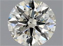 Natural Diamond 0.80 Carats, Round with Excellent Cut, L Color, SI1 Clarity and Certified by GIA