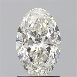 Picture of Natural Diamond 1.30 Carats, Oval with  Cut, I Color, VS2 Clarity and Certified by GIA