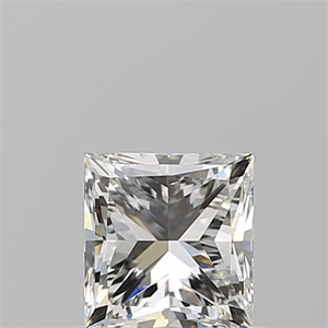 Picture of Natural Diamond 0.90 Carats, Princess with  Cut, I Color, VVS2 Clarity and Certified by GIA
