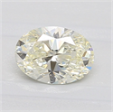 Diamante Natural 0.71 quilates, Ovalado , Color M, claridad VS2 y certificado GIA