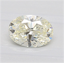 Natural Diamond 0.71 Carats, Oval with  Cut, M Color, VS2 Clarity and Certified by GIA