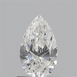 Foto Diamante Natural 0.69 quilates, De pera , Color E, claridad SI1 y certificado GIA de