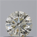 Diamante Natural 0.41 quilates, Redondo , Color M, claridad VVS1 y certificado GIA