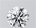 Del inventario de diamantes de laboratorio, 1.01 quilates, Redondo , Color E, claridad VVS2 y certificado IGI