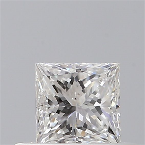 Foto Diamante Natural 0.34 quilates, Princesa , Color F, claridad VS2 y certificado GIA de