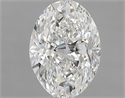 Diamante Natural 0.91 quilates, Ovalado , Color G, claridad VS1 y certificado GIA