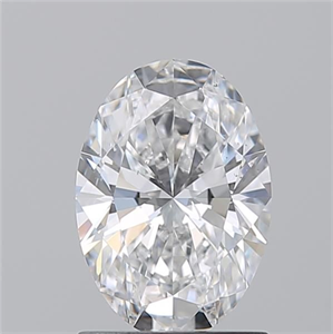 Picture of Natural Diamond 1.20 Carats, Oval with  Cut, E Color, SI1 Clarity and Certified by GIA