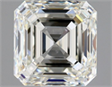 Natural Diamond 1.20 Carats, Asscher with  Cut, J Color, VS1 Clarity and Certified by GIA