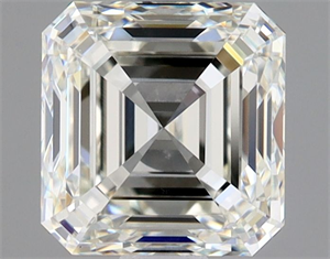 Picture of Natural Diamond 1.20 Carats, Asscher with  Cut, J Color, VS1 Clarity and Certified by GIA