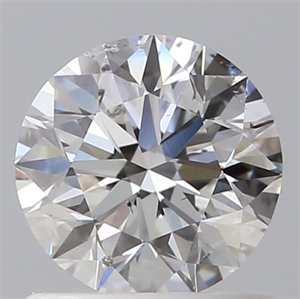 Foto Diamante Natural 0.80 quilates, Redondo , Color E, claridad SI2 y certificado GIA de