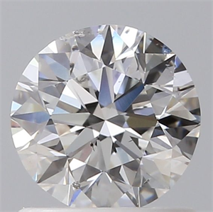 Foto Diamante Natural 0.80 quilates, Redondo , Color E, claridad SI2 y certificado GIA de