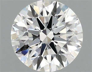 Picture of Lab Grown Diamond 1.10 Carats, Round with Excellent Cut, E Color, VS1 Clarity and Certified by IGI