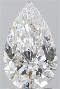 Picture of Natural Diamond 1.50 Carats, Pear with  Cut, D Color, VS2 Clarity and Certified by GIA