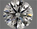 Diamante Natural 3.23 quilates, Redondo , Color J, claridad SI1 y certificado GIA