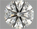 Natural Diamond 0.75 Carats, Round with Excellent Cut, L Color, VVS1 Clarity and Certified by GIA