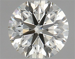 Picture of Natural Diamond 0.75 Carats, Round with Excellent Cut, L Color, VVS1 Clarity and Certified by GIA