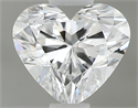 Natural Diamond 0.40 Carats, Heart with  Cut, D Color, VS1 Clarity and Certified by GIA