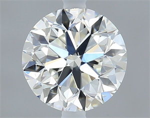 Picture of Natural Diamond 0.70 Carats, Round with Very Good Cut, G Color, VS2 Clarity and Certified by IGI