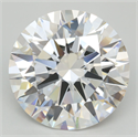 Lab Grown Diamond 11.06 Carats, Round with Ideal Cut, E Color, VVS2 Clarity and Certified by IGI