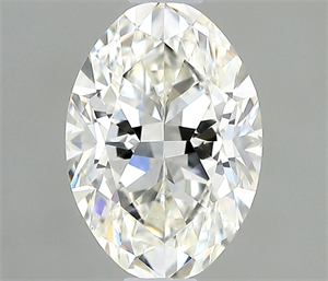 Foto Diamante Natural 0.40 quilates, Ovalado , Color H, claridad VVS2 y certificado IGI de