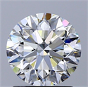 Diamante Natural 1.50 quilates, Redondo , Color F, claridad SI1 y certificado GIA