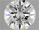 Natural Diamond 0.40 Carats, Round with Excellent Cut, G Color, VS2 Clarity and Certified by GIA