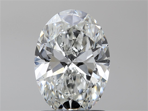 Foto Diamante Natural 1.40 quilates, Ovalado , Color H, claridad SI1 y certificado GIA de