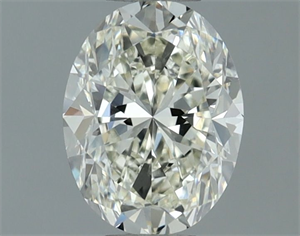 Picture of Natural Diamond 0.80 Carats, Oval with  Cut, I Color, IF Clarity and Certified by IGI