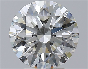 Foto Diamante Natural 3.01 quilates, Redondo , Color H, claridad VVS2 y certificado GIA de