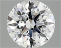 Lab Grown Diamond 3.05 Carats, Round with Excellent Cut, E Color, SI1 Clarity and Certified by IGI