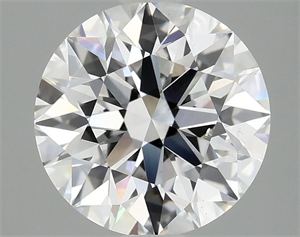 Picture of Lab Grown Diamond 3.05 Carats, Round with Excellent Cut, E Color, SI1 Clarity and Certified by IGI