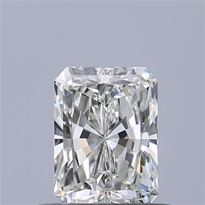 Foto Diamante Natural 0.50 quilates, Radiante , Color F, claridad VVS1 y certificado IGI de