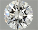 Natural Diamond 0.90 Carats, Round with Excellent Cut, G Color, VVS2 Clarity and Certified by GIA