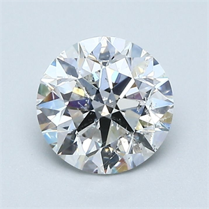 Picture of Natural Diamond 1.00 Carats, Round with Excellent Cut, E Color, SI2 Clarity and Certified by GIA