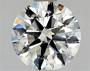 Picture of Natural Diamond 0.70 Carats, Round with Excellent Cut, F Color, SI2 Clarity and Certified by HRD