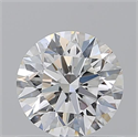 Natural Diamond 0.73 Carats, Round with Excellent Cut, G Color, VS2 Clarity and Certified by GIA