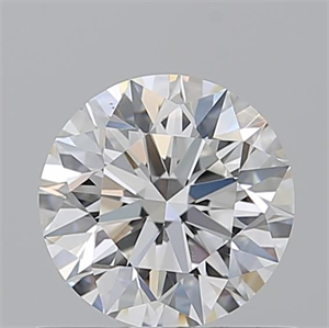 Picture of Natural Diamond 0.73 Carats, Round with Excellent Cut, G Color, VS2 Clarity and Certified by GIA