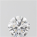 Lab Grown Diamond 1.04 Carats, Round with Ideal Cut, D Color, VS1 Clarity and Certified by IGI