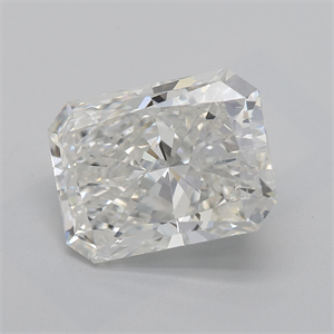 Foto Diamante Natural 3.01 quilates, Radiante , Color I, claridad SI2 y certificado GIA de