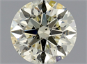 Diamante Natural 0.80 quilates, Redondo , Color N, claridad SI1 y certificado GIA