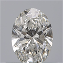 Natural Diamond 0.40 Carats, Oval with  Cut, E Color, VVS1 Clarity and Certified by GIA