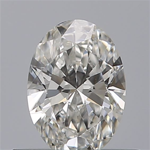 Picture of Natural Diamond 0.40 Carats, Oval with  Cut, E Color, VVS1 Clarity and Certified by GIA