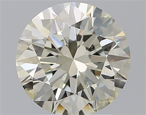 Picture of Natural Diamond 1.51 Carats, Round with Excellent Cut, M Color, SI2 Clarity and Certified by GIA