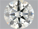 Natural Diamond 1.20 Carats, Round with Excellent Cut, L Color, SI1 Clarity and Certified by GIA
