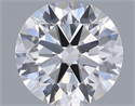 Lab Grown Diamond 0.97 Carats, Round with Ideal Cut, D Color, VVS2 Clarity and Certified by IGI